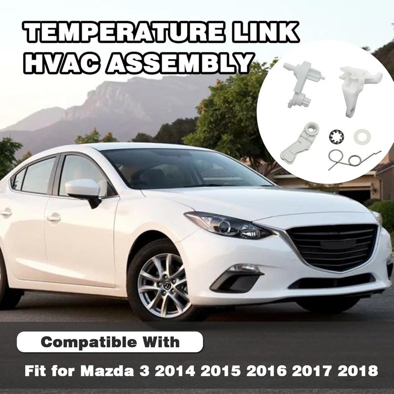 zyamstr Temperature Link HVAC Assembly Compatible with Mazda 3 2014 2015 2016 2017 2018 Replace for BHS261A20A BHS2-61-A20A - Image 2